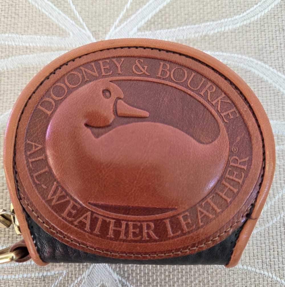 Vintage Dooney & Bourke Big Duck Coin Purse!